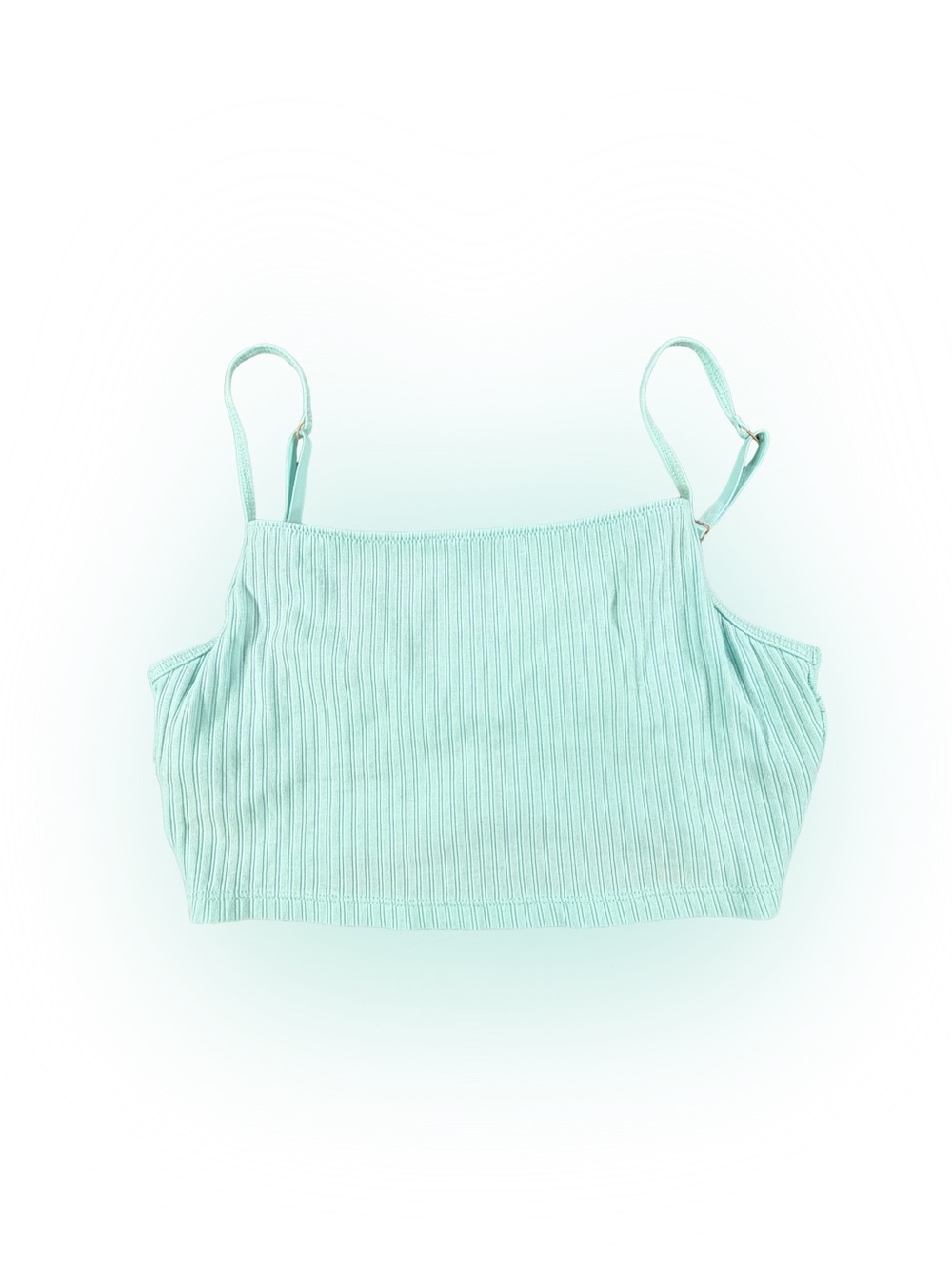 Women’s aerie Mint Ribbed & Lace Bralette Size S